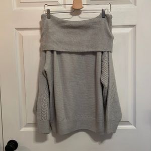 Top shop off the shoulder sweater